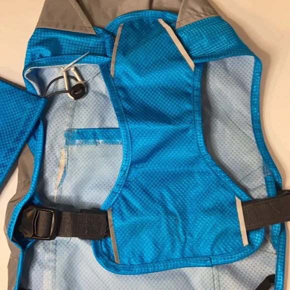 Arcadia Trail dog raincoat blue and grey high visibility - Picture 11 of 15